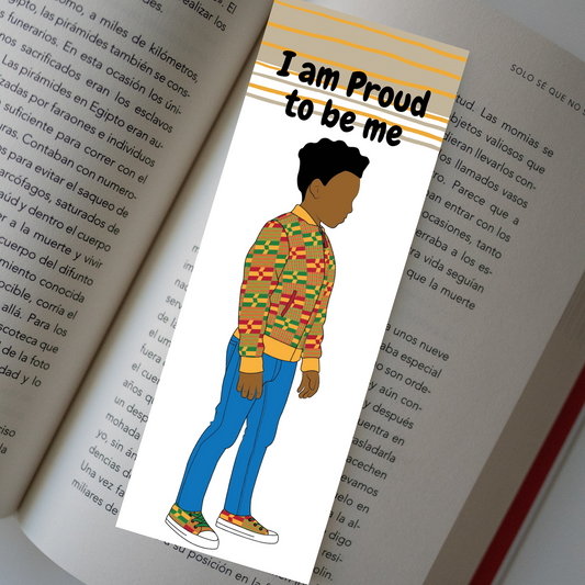 Black Boy Bookmark Affirmation For Little Readers