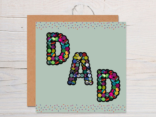 Dad Father's Day/Birthday Afrocentric Greeting Card