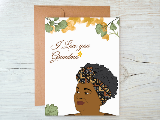 Black Grandma Card /Great-Grandma Card