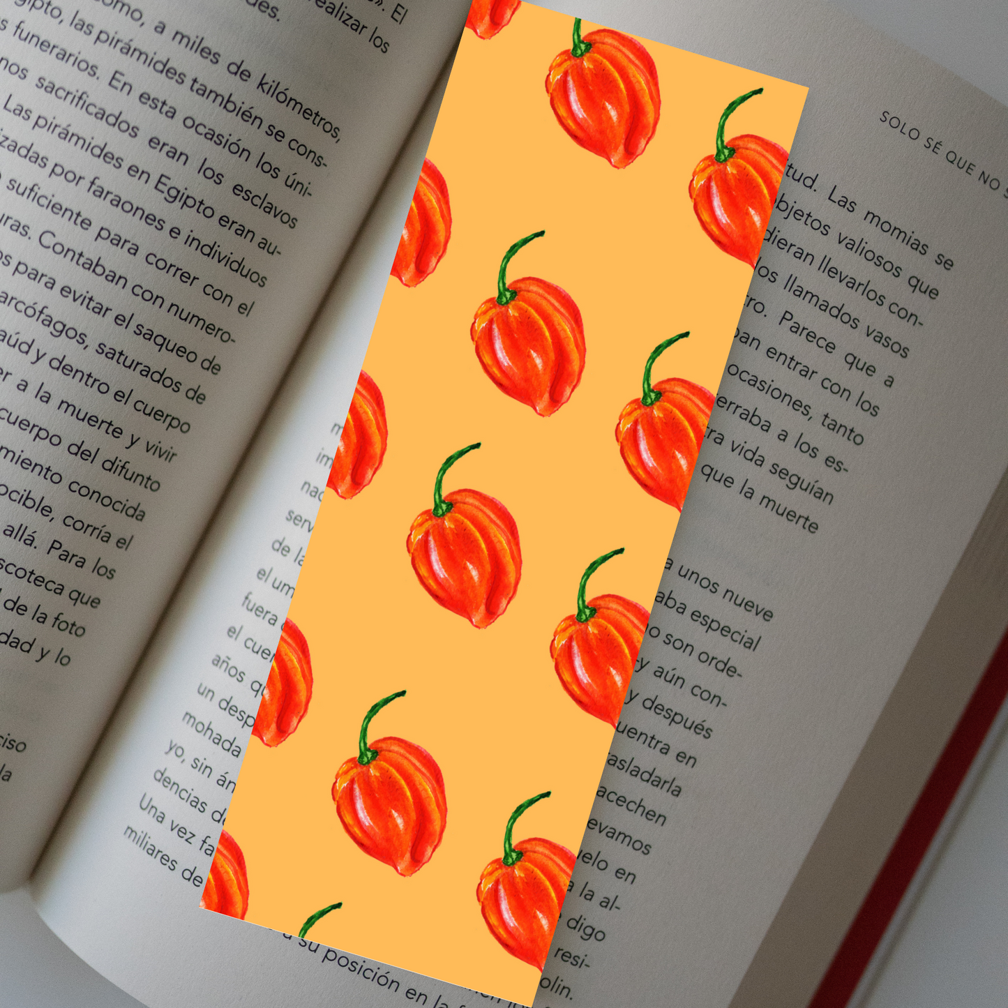 Too Hot Scotch Bonnet Bookmark