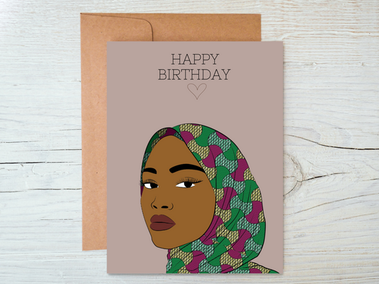 Muslim women in Hijab- Cards for Women