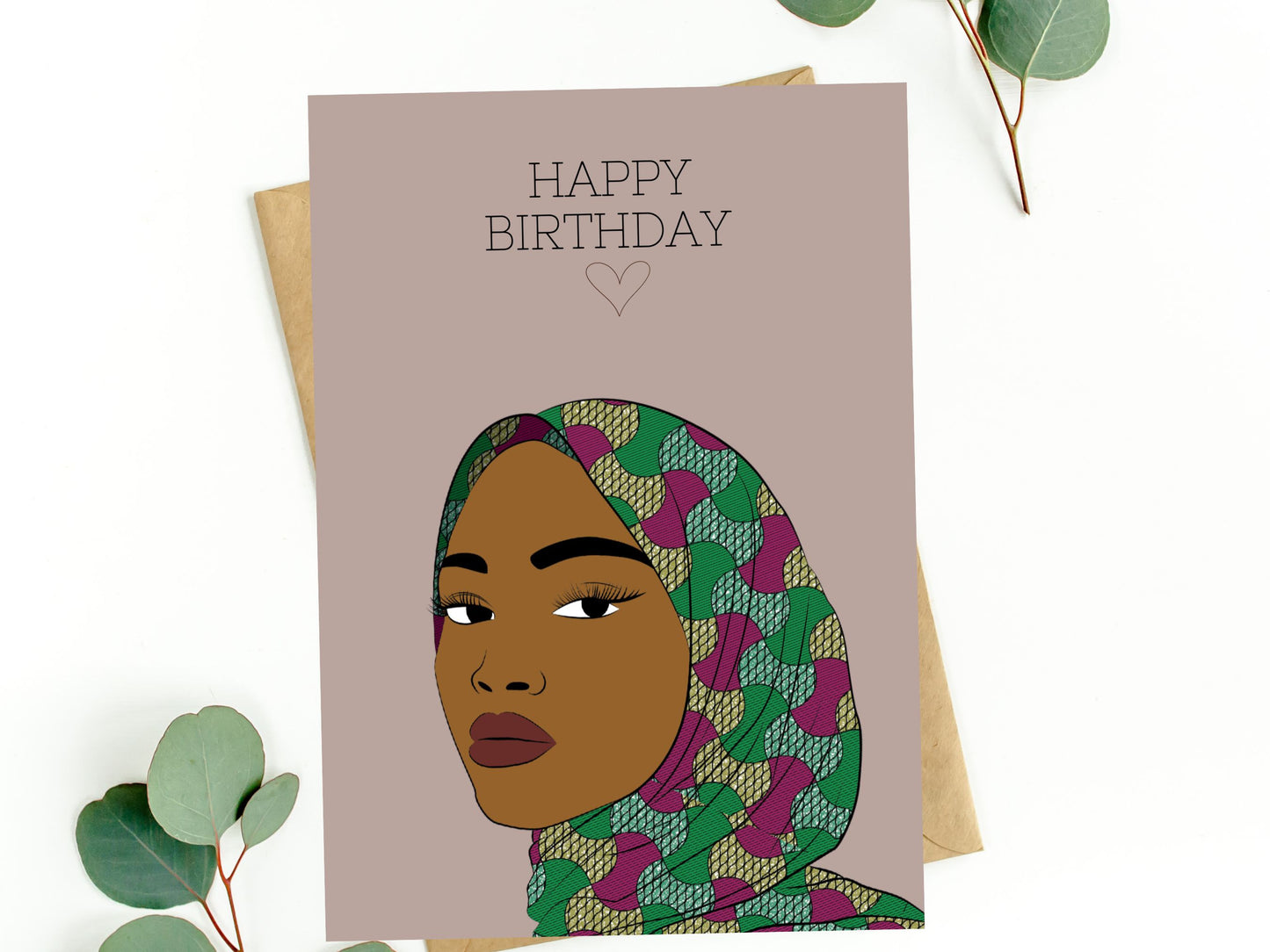 Muslim women in Hijab- Cards for Women