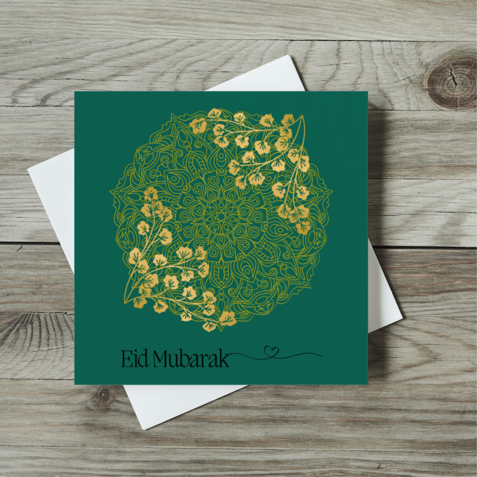Eid mubarak card