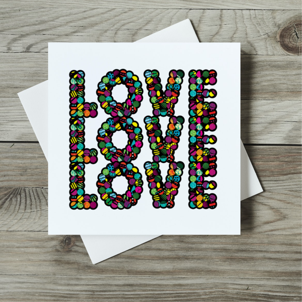 Love greeting card