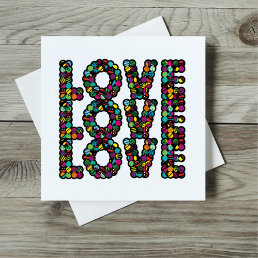 Love greeting card