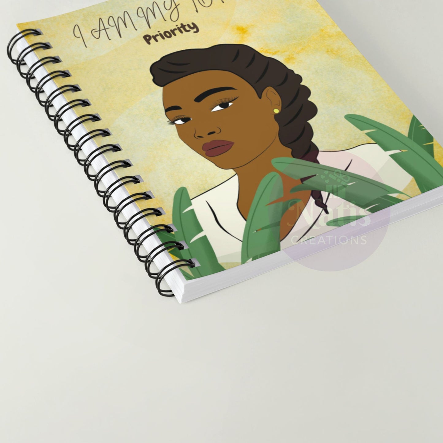 I Am My Top Priority A5 WiroBound Notebook