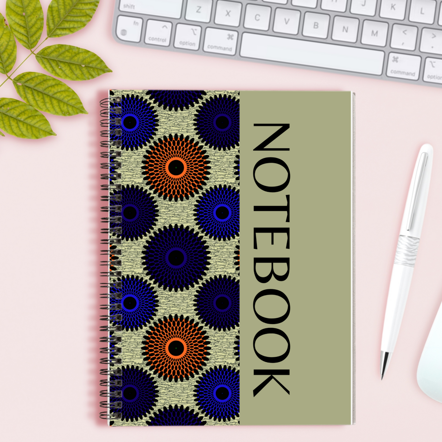 Circle Print A5 Notebook
