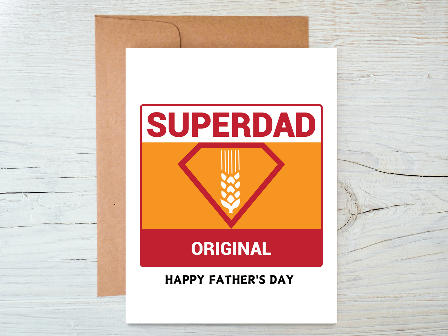 Super Dad Father's Day Cards