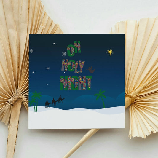 Oh Holy Night Christmas Card