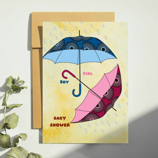 Gender Reveal Card