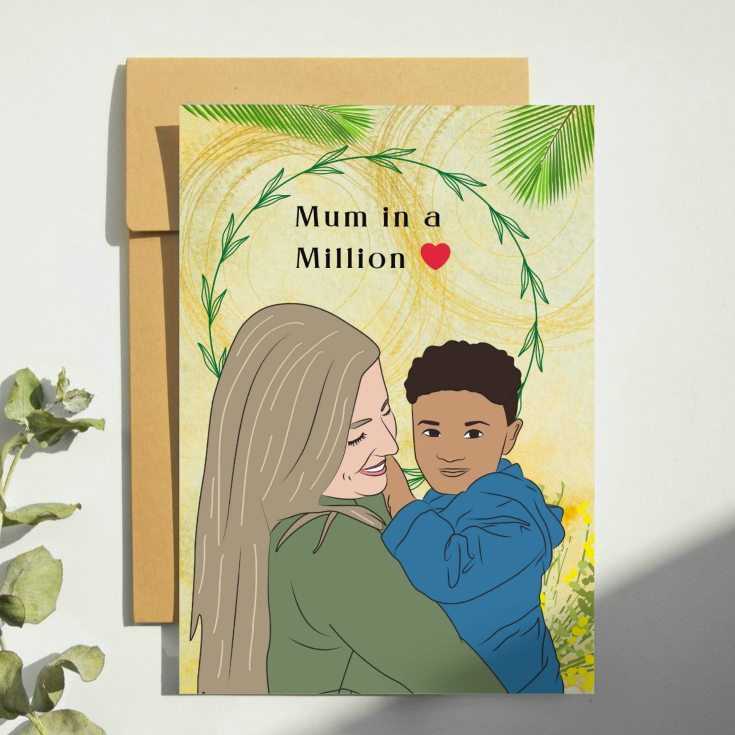 Mum in a Million Mother's Day or Birthday Card