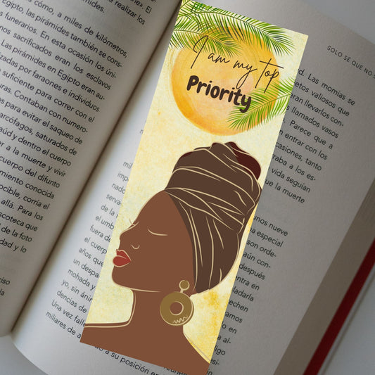 I Am My Top Priority Bookmark