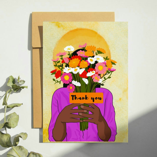 Thank You With Flowers