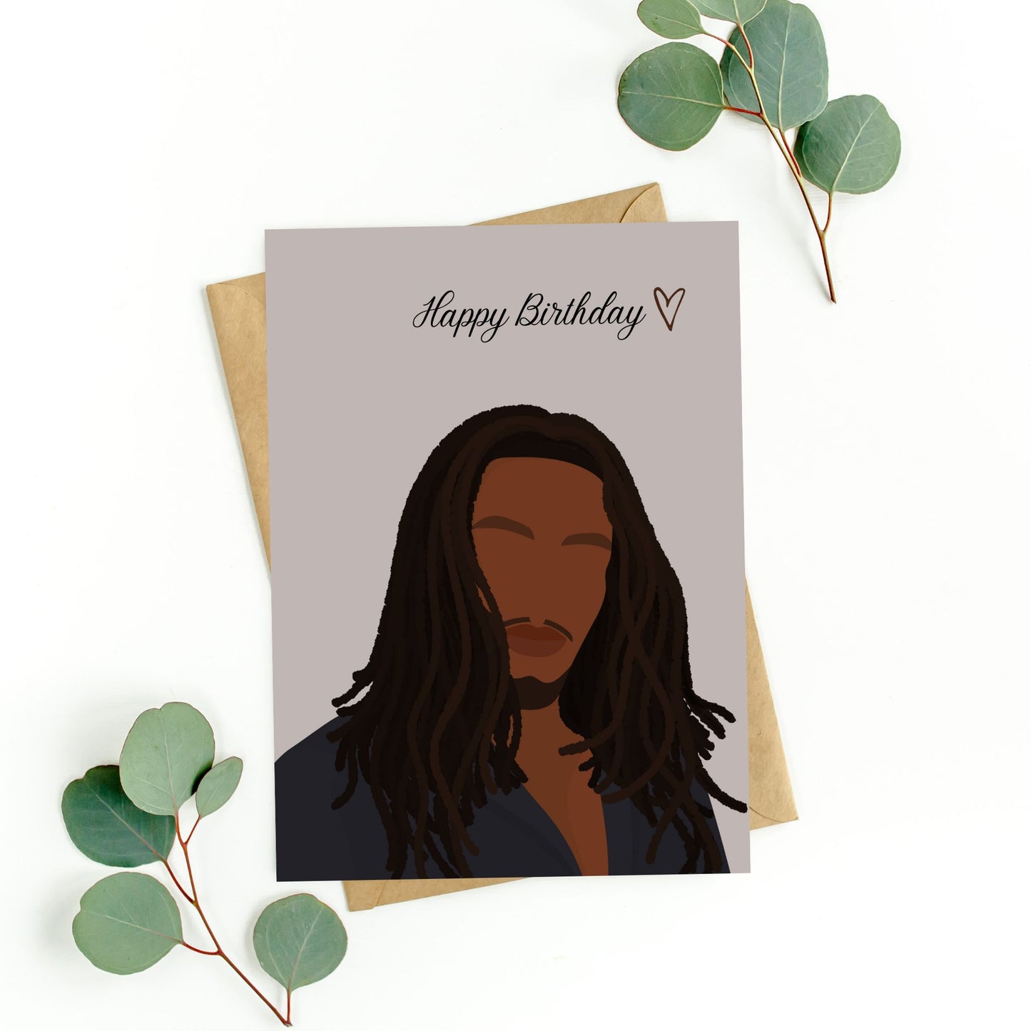 Happy Birthday Man With Dreadlocks