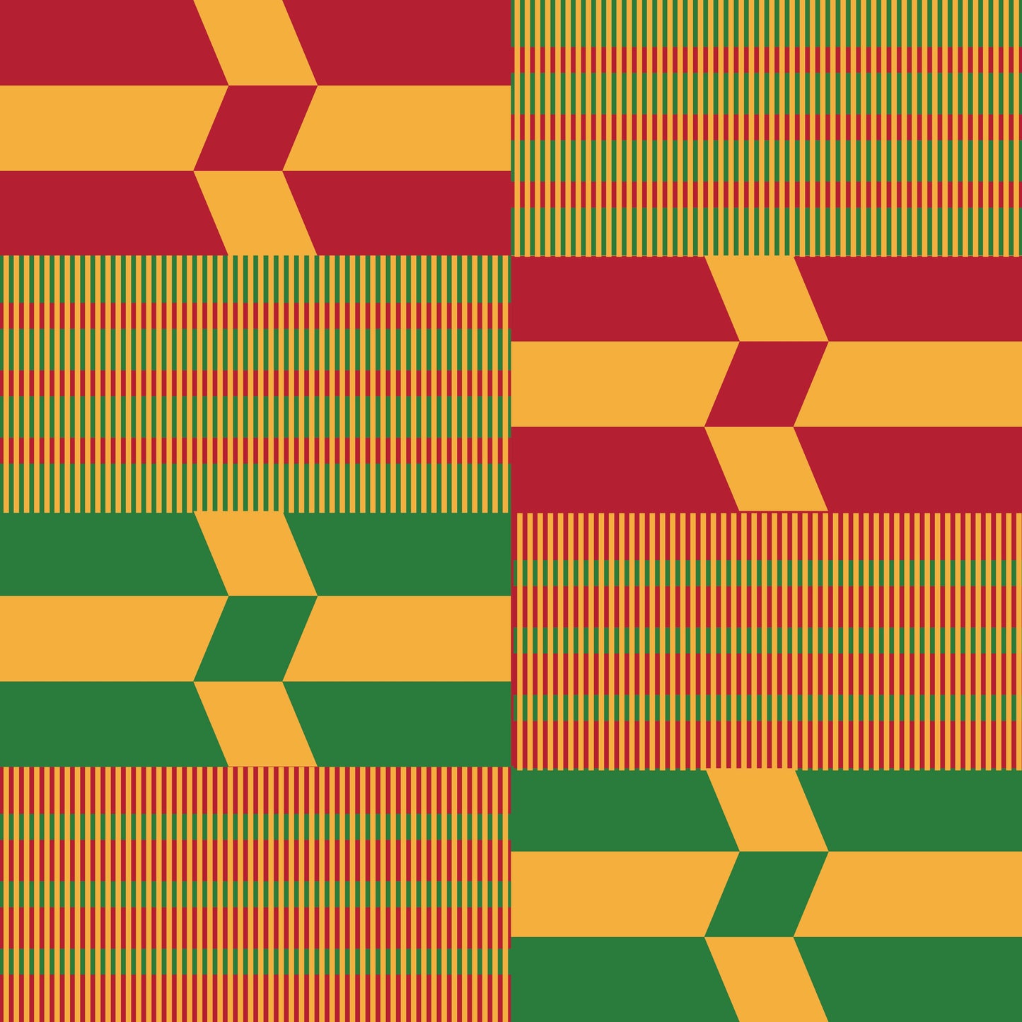 Royalty Kente Print Gift Wrap