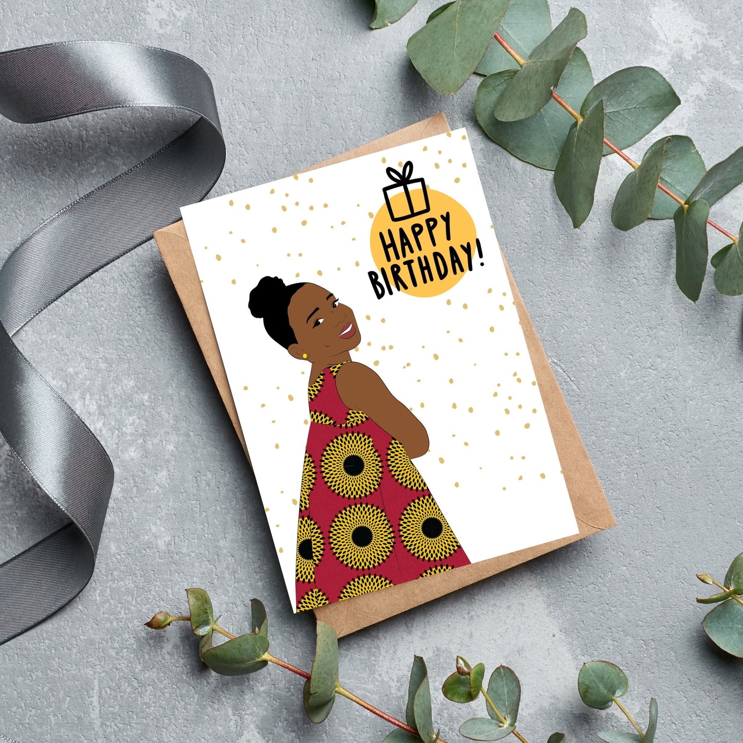 Young Black Girl Magic Cards for Children