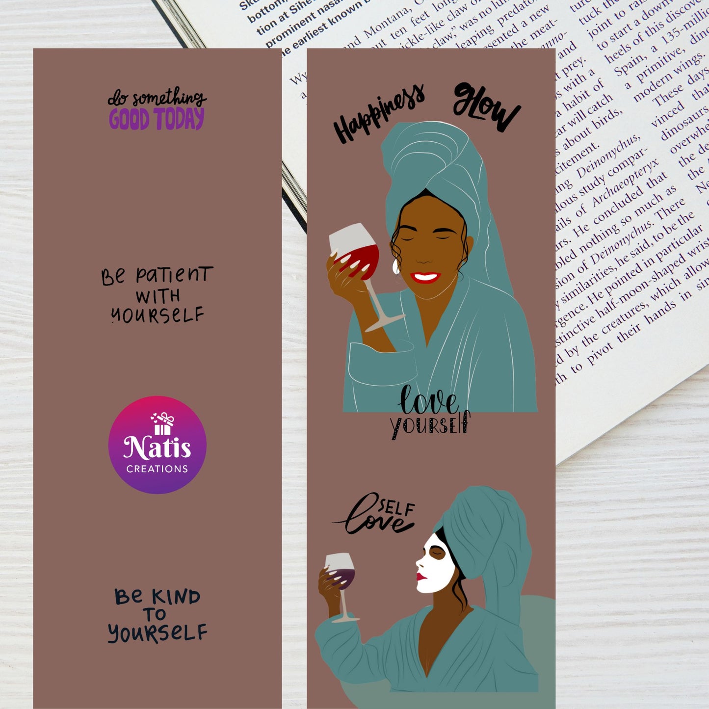 Black Girl Affirmation Bookmark
