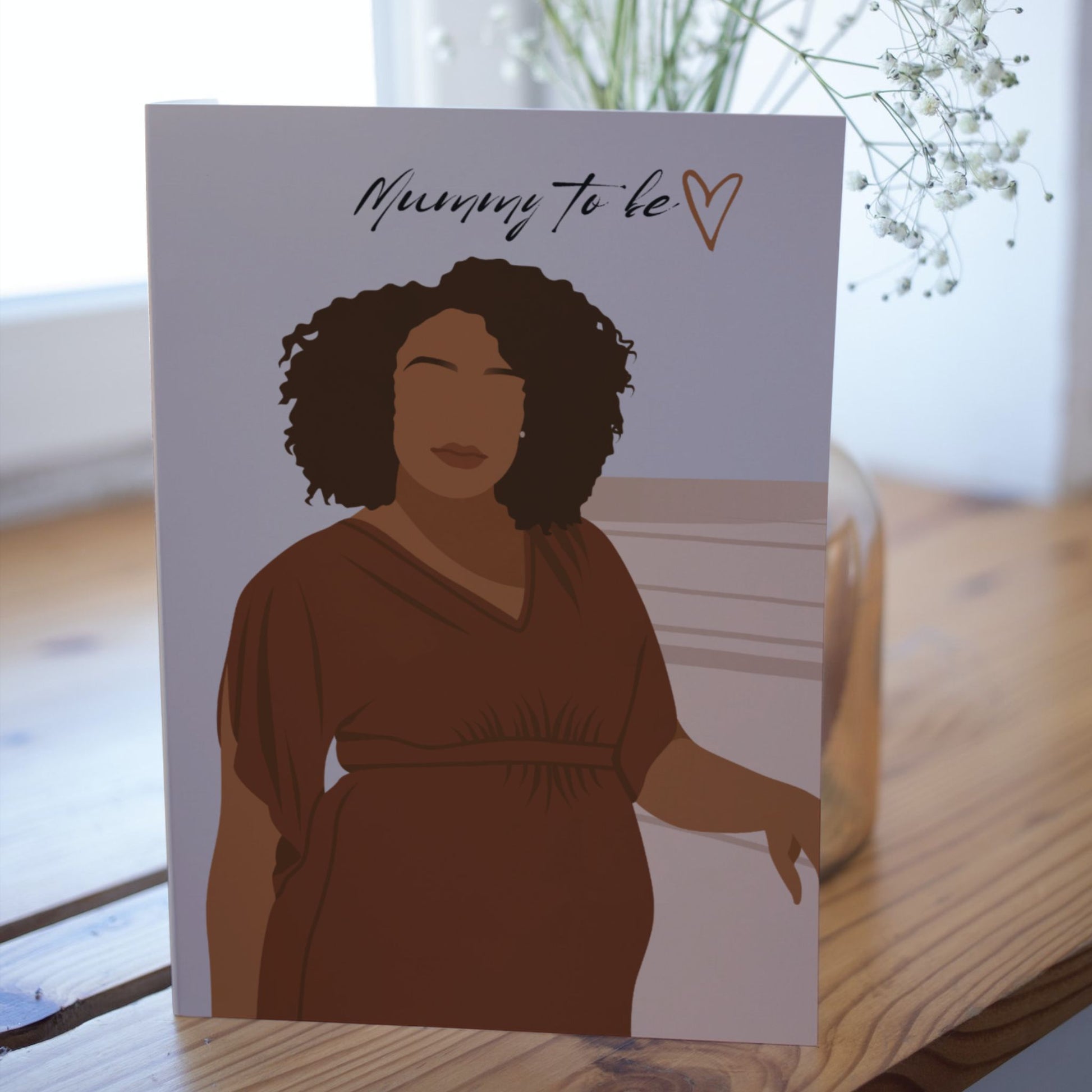Mummy to be card