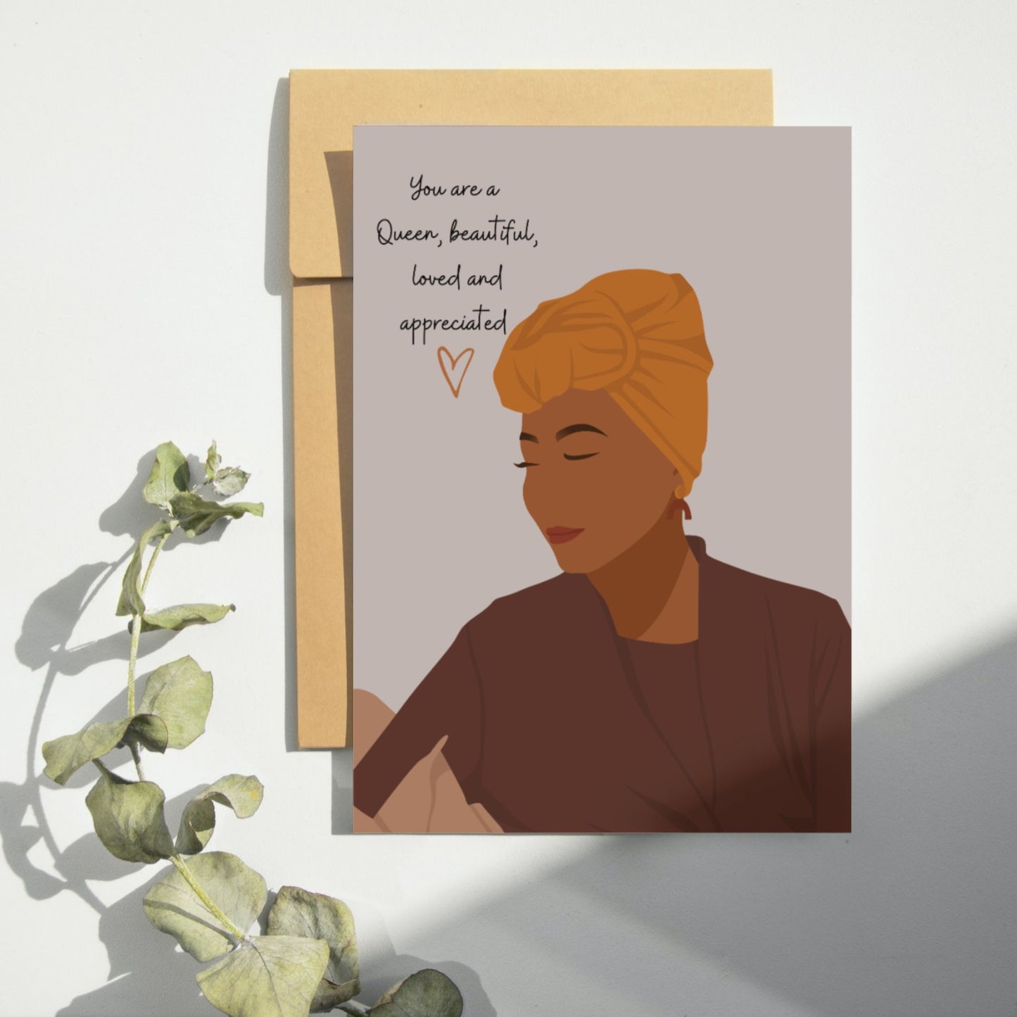Black Woman Affirmation Mother's Day/Birthday Card