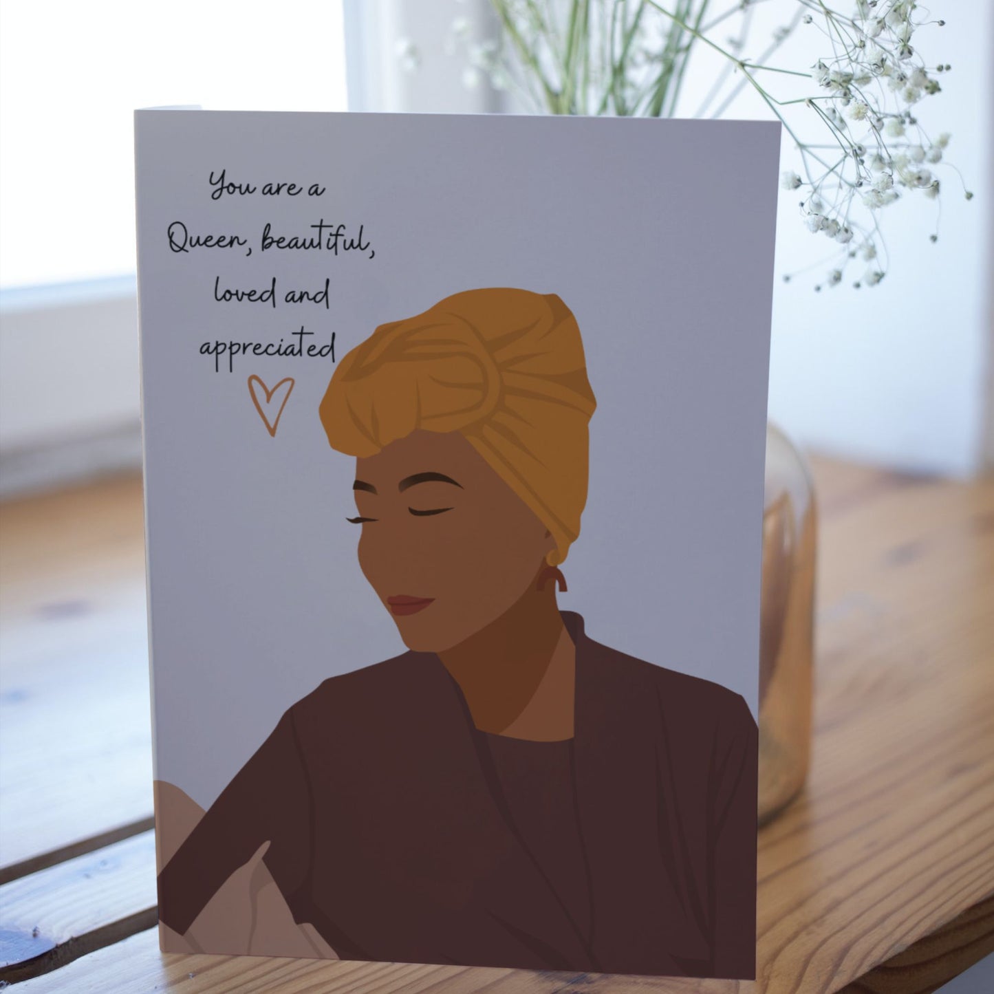 Black Woman Affirmation Mother's Day/Birthday Card