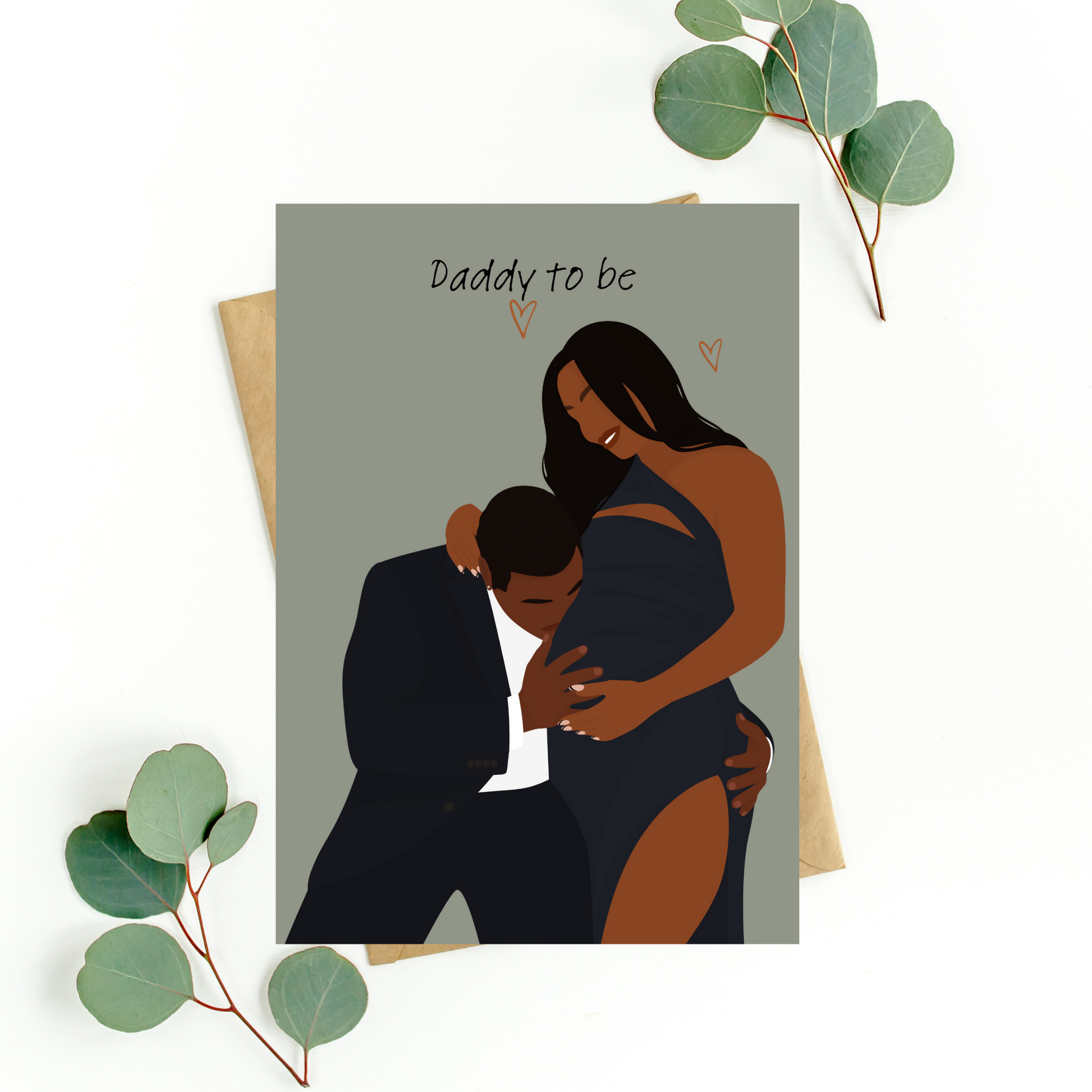 daddy to be  fathers day card 