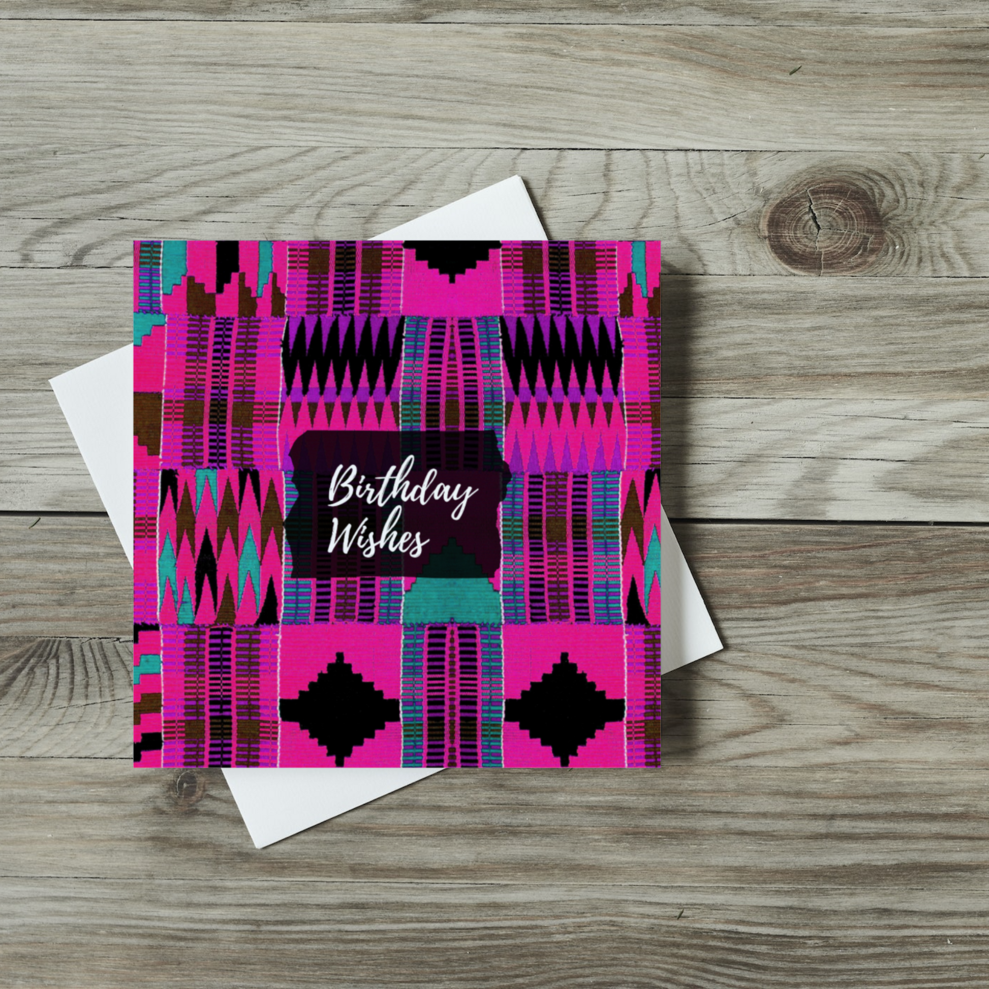 Afrocentric greeting card