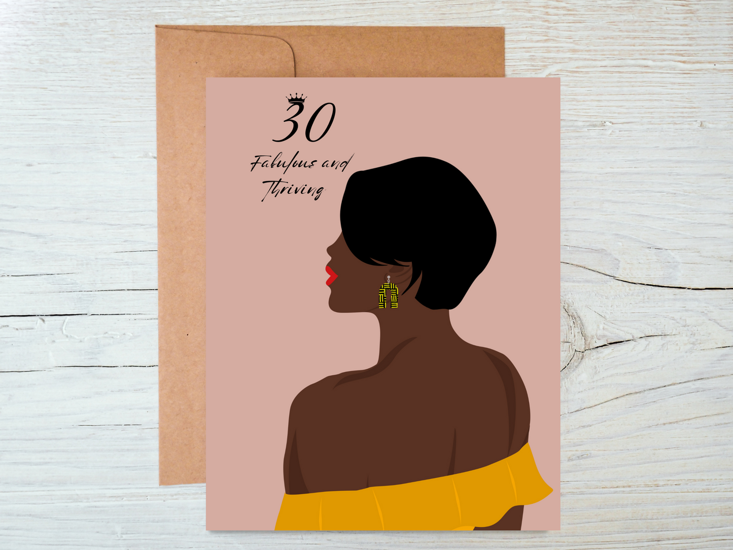 Milestone Age 30th And 40th Birthday Black Woman Birthday Card