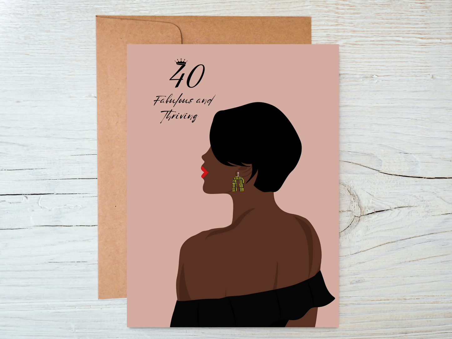 Milestone Age 30th And 40th Birthday Black Woman Birthday Card