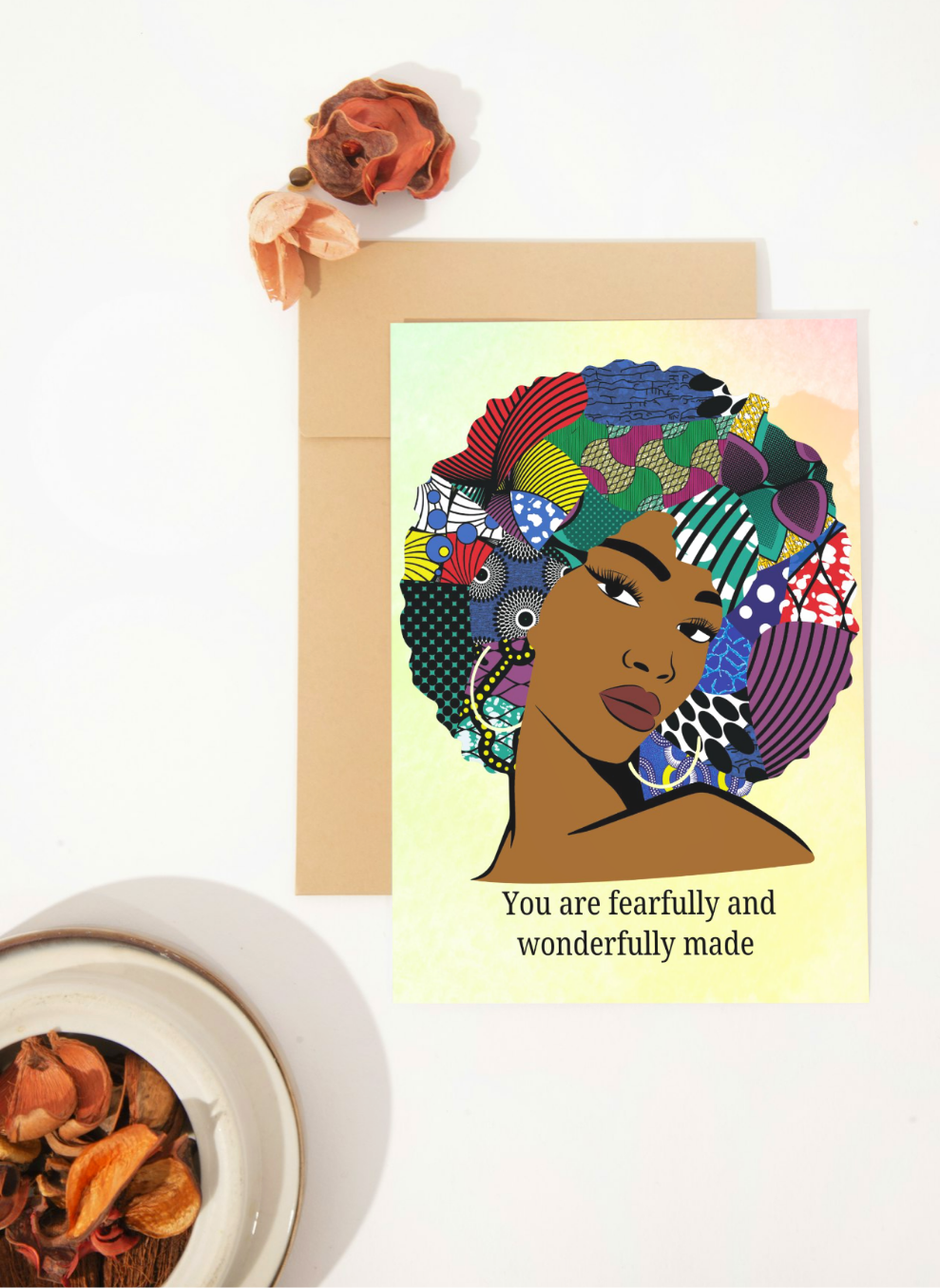 Black Girl Birthday Inspirational Any Occasion Card