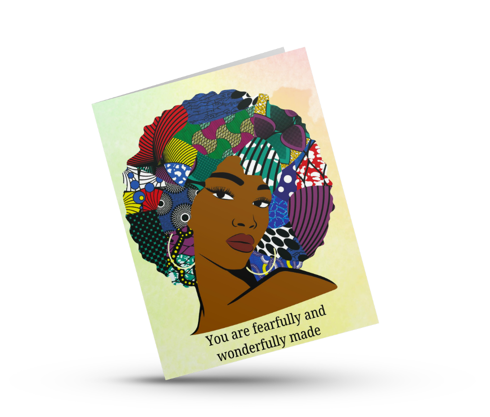 Black Girl Birthday Inspirational Any Occasion Card