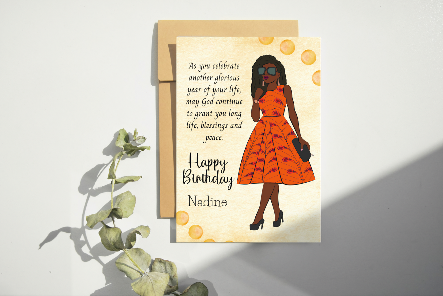 Inspirational Black Woman Birthday Card -Cards for Women