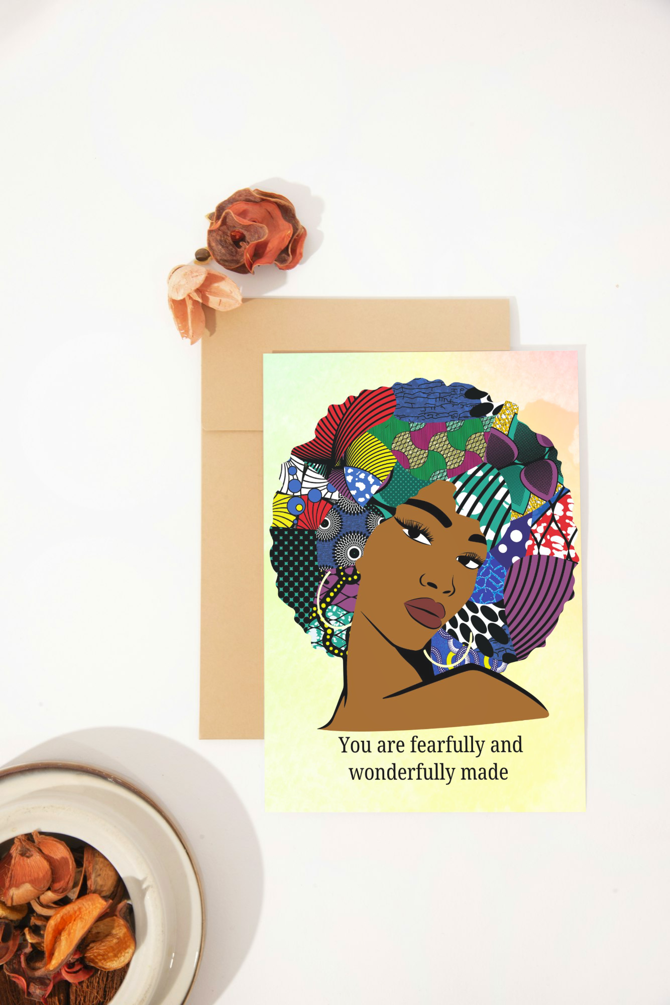 Black Girl Birthday Inspirational Any Occasion Card