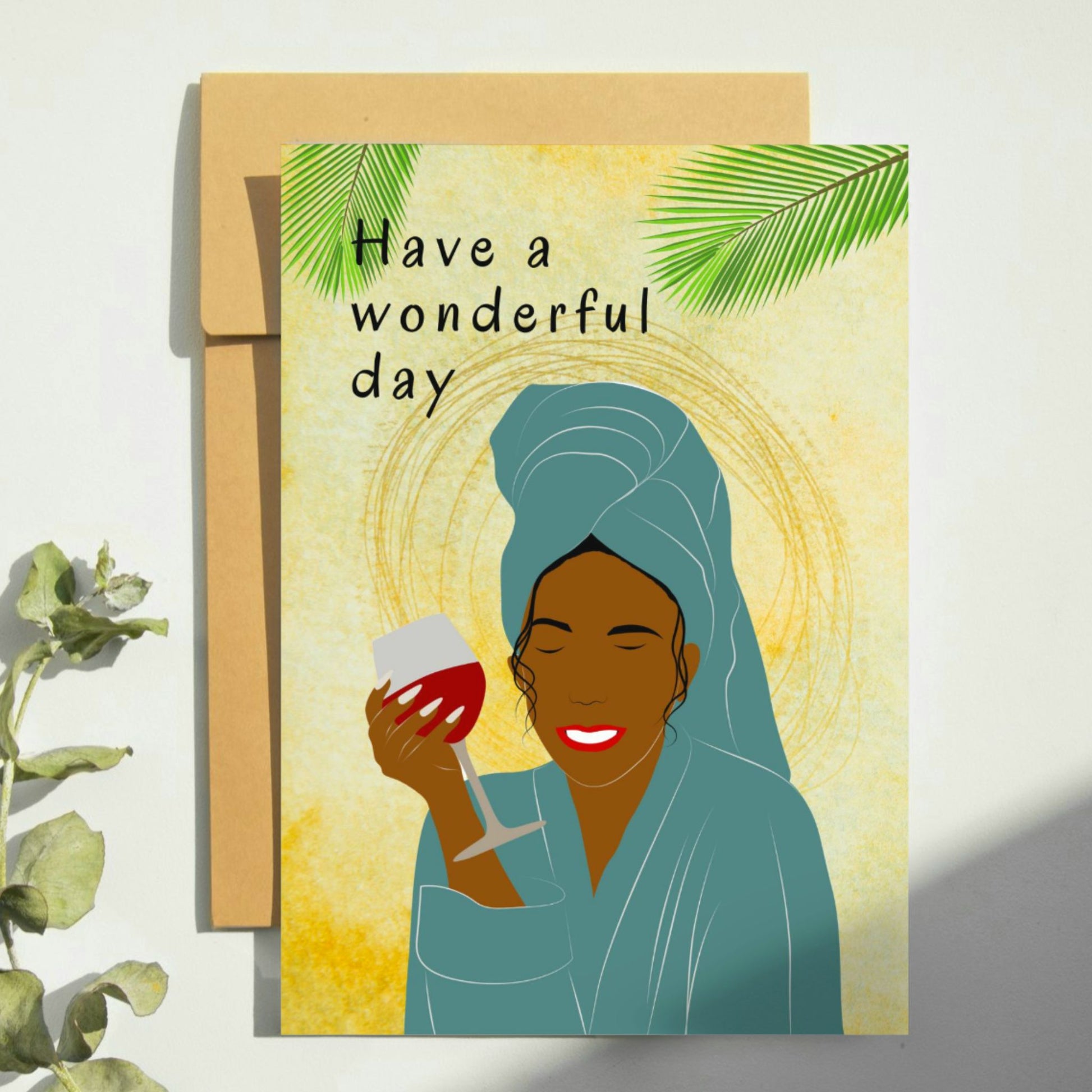 Wife,sister, friend, daughter, god daughter,mum, nana,niece black woman any occasion card