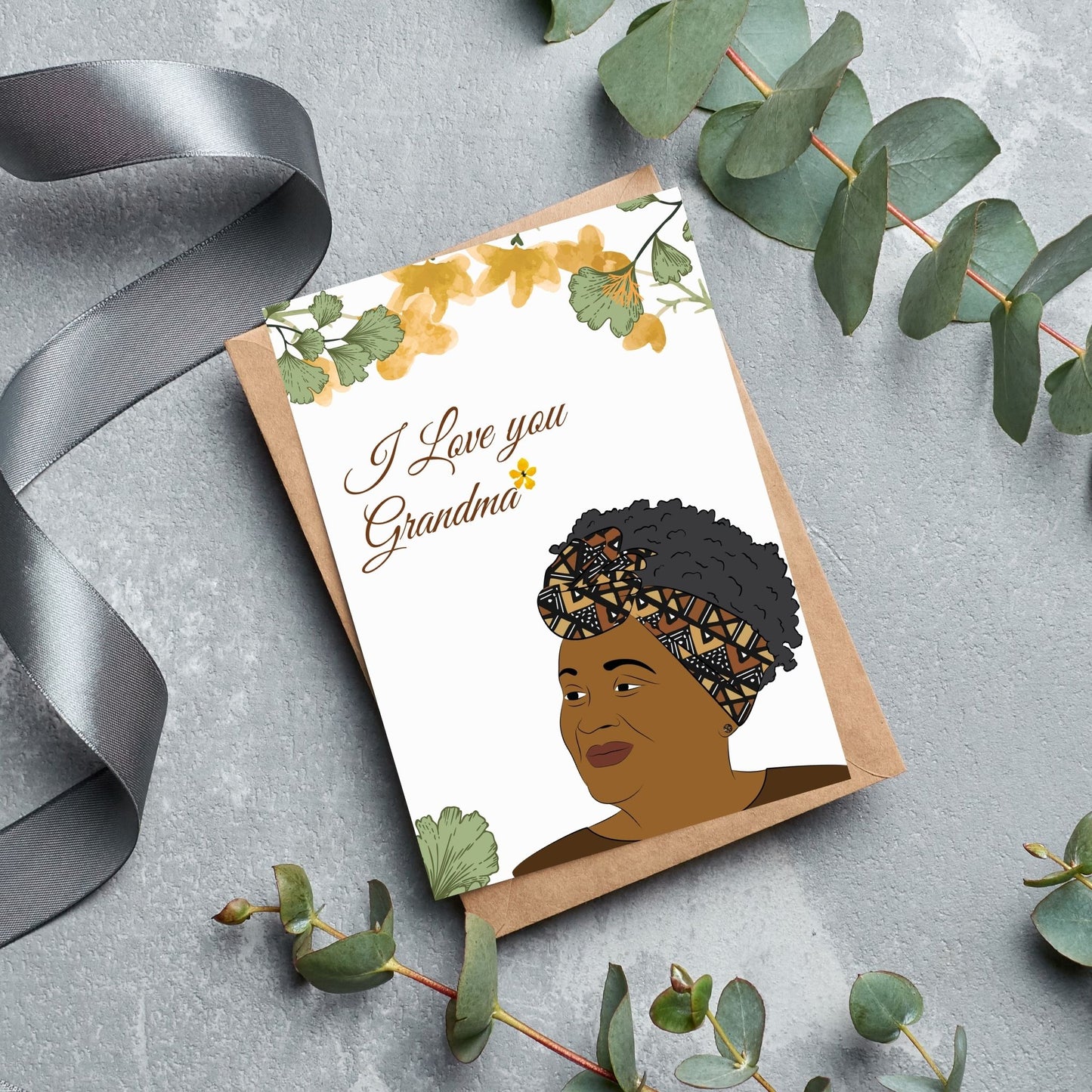 Black Grandma Card /Great-Grandma Card