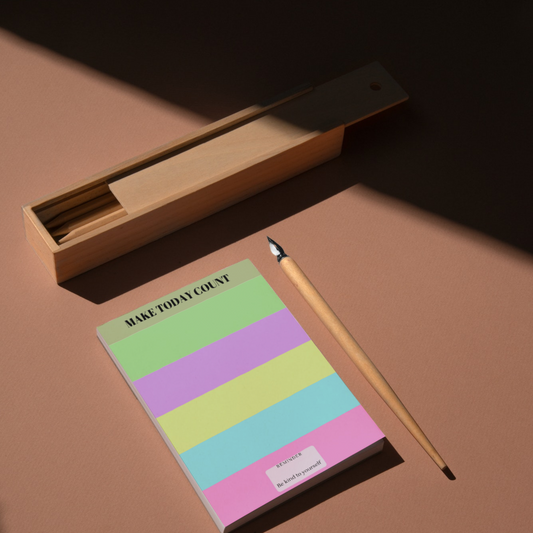 A6 colourful notepad